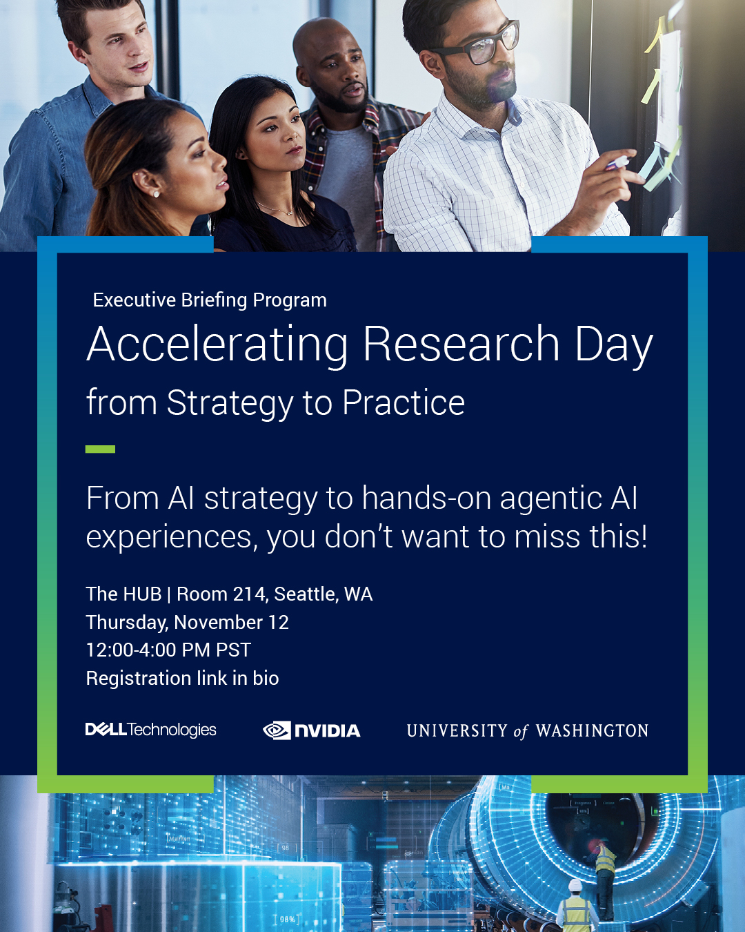 Accelerating Research Day flyer